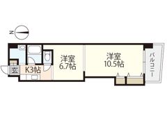 パステロ アロッジオ45東蟹屋の間取り画像