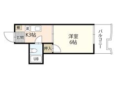 メッド白島の間取り画像