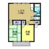 サンビレッジ住吉A棟の間取り画像