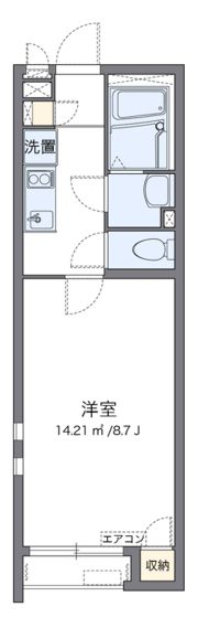 クレイノリジーナの間取り画像