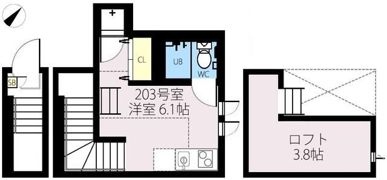 DUPLEST 千川の間取り画像