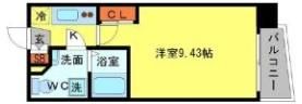 SERENiTE天六西の間取り画像