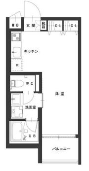 ヒルトップ野毛山の間取り画像