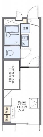 レオパレスM＆Kuzumasaの間取り画像