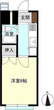 アップルコートの間取り画像
