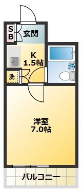 グローリア初穂新小岩の間取り画像