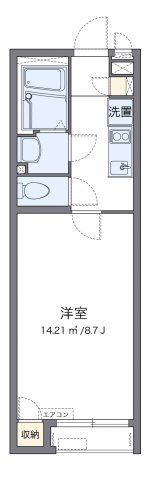 クレイノボヌール テルマエの間取り画像