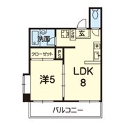 ライズ尾の上の間取り画像