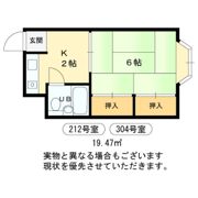 CLEAR HOSHIGAOKAⅡの間取り画像