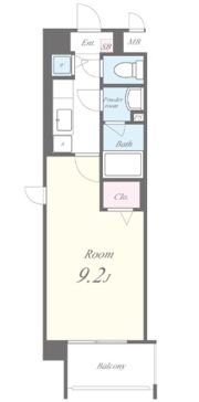 プレミアウエイブの間取り画像