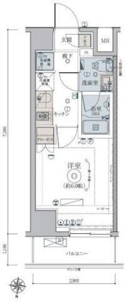 リヴシティ綾瀬WESTの間取り画像