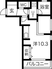 Mina八事石坂の間取り画像