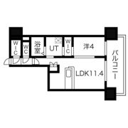イニシアブランなんばの間取り画像