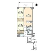 ブランズ渋谷常盤松の間取り画像