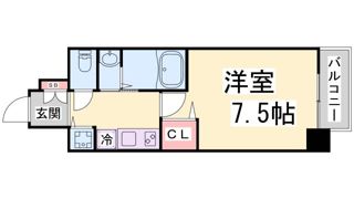 レジデンス神戸グルーブHarborWestの間取り画像