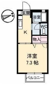 アネックスReiの間取り画像