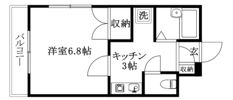 桑原マンションの間取り画像