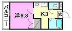 桑原マンションの間取り画像