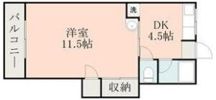 コーポラス国府の間取り画像