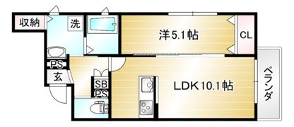 Danke Courtの間取り画像
