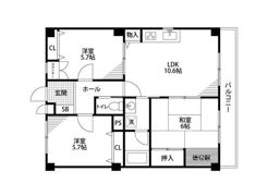 メゾングランディの間取り画像