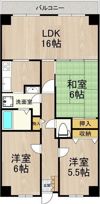 PHOENIX COURT 交野Ⅰの間取り画像