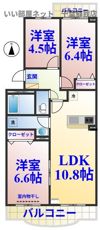 Blanca（ブランカ）の間取り画像