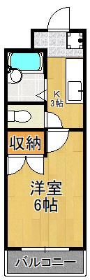ランセル浅川の間取り画像