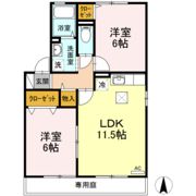 メゾンドールβ C棟の間取り画像