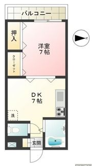 フォレスト武蔵野の間取り画像
