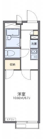 レオパレスローズの間取り画像