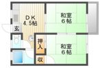 浮田コーポの間取り画像