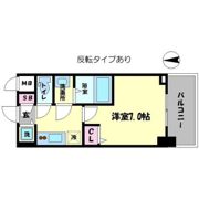 リッツ難波南Ⅱの間取り画像