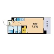 トラストビル姪浜の間取り画像