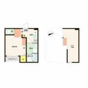 ハーモニーテラス三百人町Ⅲの間取り画像