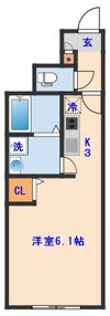 イーズ国見 2の間取り画像