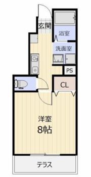 Arpeggio西棟の間取り画像