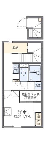 レオパレスレミナール並木の間取り画像