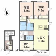 ヴェント・コリーナの間取り画像