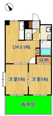 プライムガーデンの間取り画像