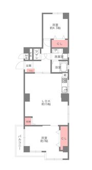 グリーンハイツ御影の間取り画像