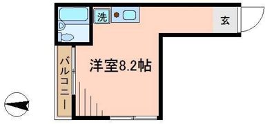 シャンテ西新井本町の間取り画像