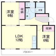 ハイツみのるの間取り画像