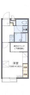 レオパレス白鳥の間取り画像