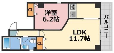 シャトードルチェⅡの間取り画像