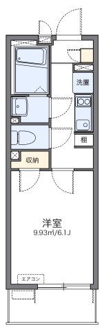 レオネクストリバーサイド遠の間取り画像