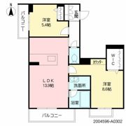 シャーメゾン日向の間取り画像