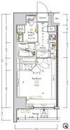 AXAS目白アジールコートの間取り画像