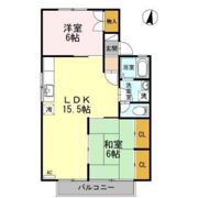 セジュール玉木 Dの間取り画像