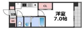 Luxe新大阪Ⅵの間取り画像